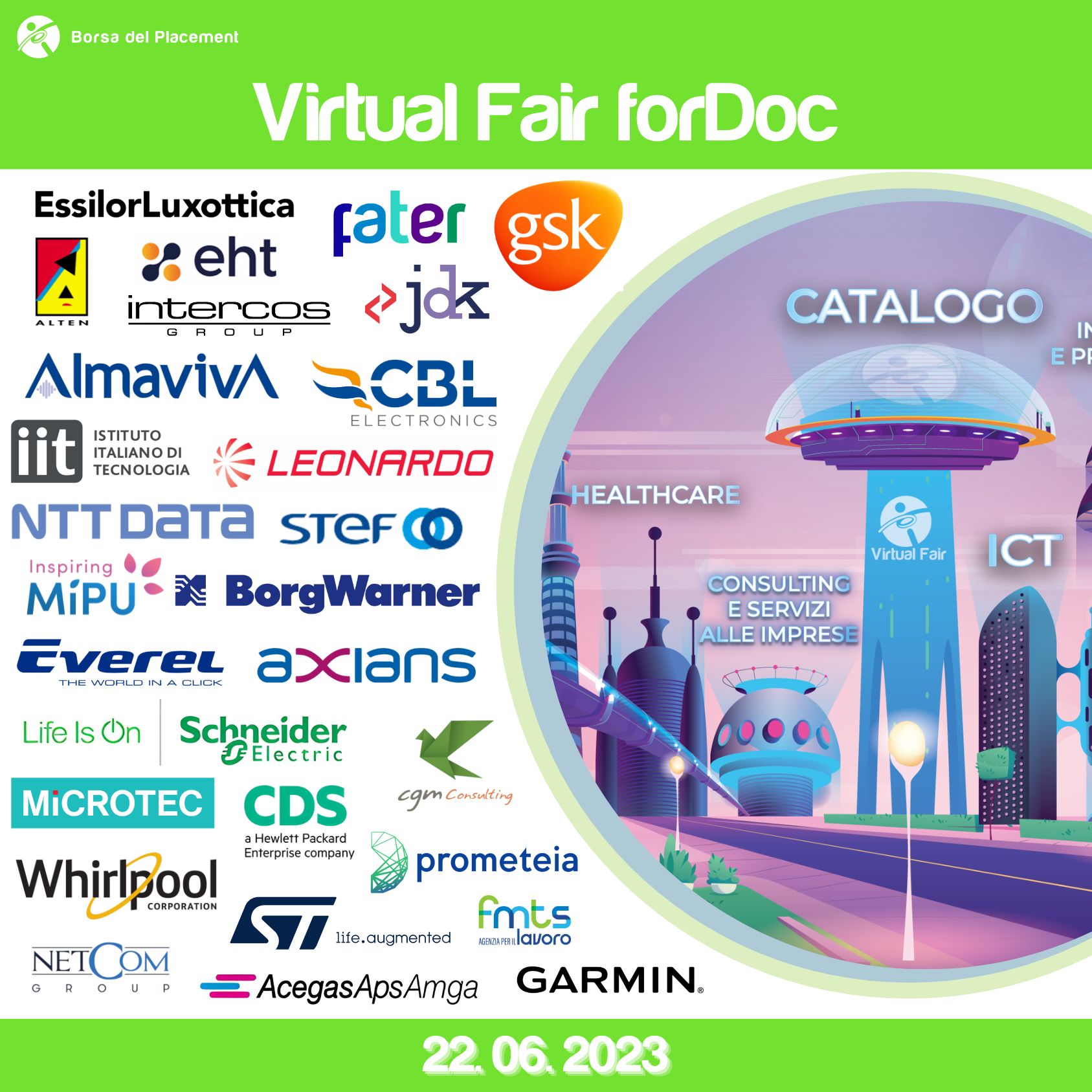 Virtual Fair ForDoc 2023, Career Day Nazionale Dedicato A Dottorandi E ...